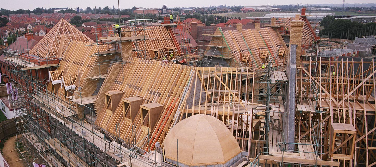 volume housebuilders timber trusses